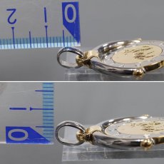 画像7: 750YG/SS ホロスコープ 山羊座 ペンダントトップ 12.9g (7)