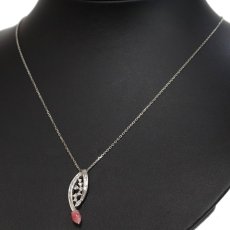 画像6: Pt900/850コンクパール ダイヤモンド ペンダント 0.79 D0.47 5.7g 44cm アジャスター付 ソーティング (6)