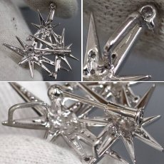 画像3: K18WG ダイヤモンド ペンダントトップ/ブローチ D0.30 6.3g (3)
