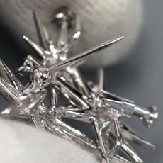 画像4: K18WG ダイヤモンド ペンダントトップ/ブローチ D0.30 6.3g (4)