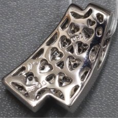 画像5: 750WG ダイヤモンド ペンダントトップ D0.86 5.8g (5)