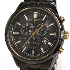 画像1: シチズン シチズンコレクション LIGHT in BLACK(AT2576-68E)エコドライブ誕生50周年記念 (1)