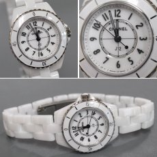 画像2: シャネル J12 ホワイトセラミック 28mm(H10132) (2)