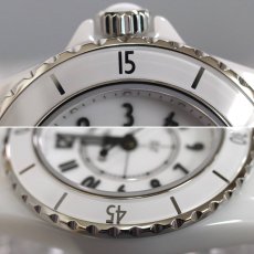 画像4: シャネル J12 ホワイトセラミック 28mm(H10132) (4)