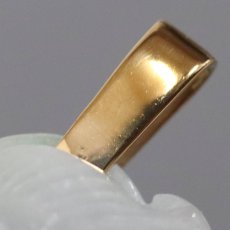画像7: K18 ヒスイ ペンダントトップ 34.0g 龍 鳳凰モチーフ 縁起物 (7)