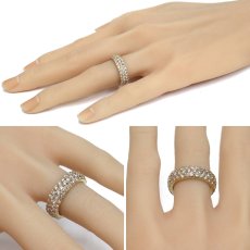 画像9: K18 ダイヤモンド フルエタニティリング D3.19 7.6g #12 (9)