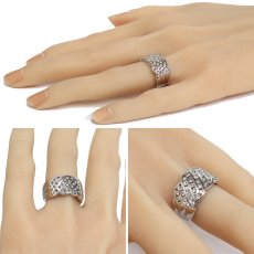 画像10: Pt900ダイヤモンドリング D1.00 10.8g #12.5 (10)