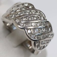 画像4: Pt900ダイヤモンドリング D1.00 10.8g #12.5 (4)