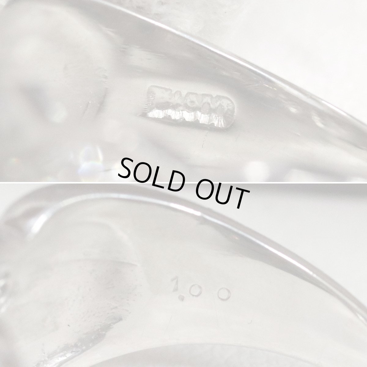 画像7: Pt900ダイヤモンドリング D1.00 10.8g #12.5 (7)