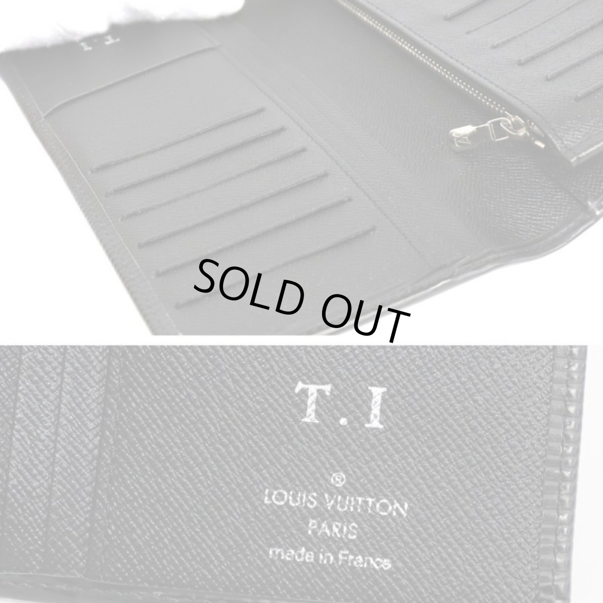 画像6: ポルトフォイユ・ブラザ(M60622,旧型)エピ/ネーム入り (6)