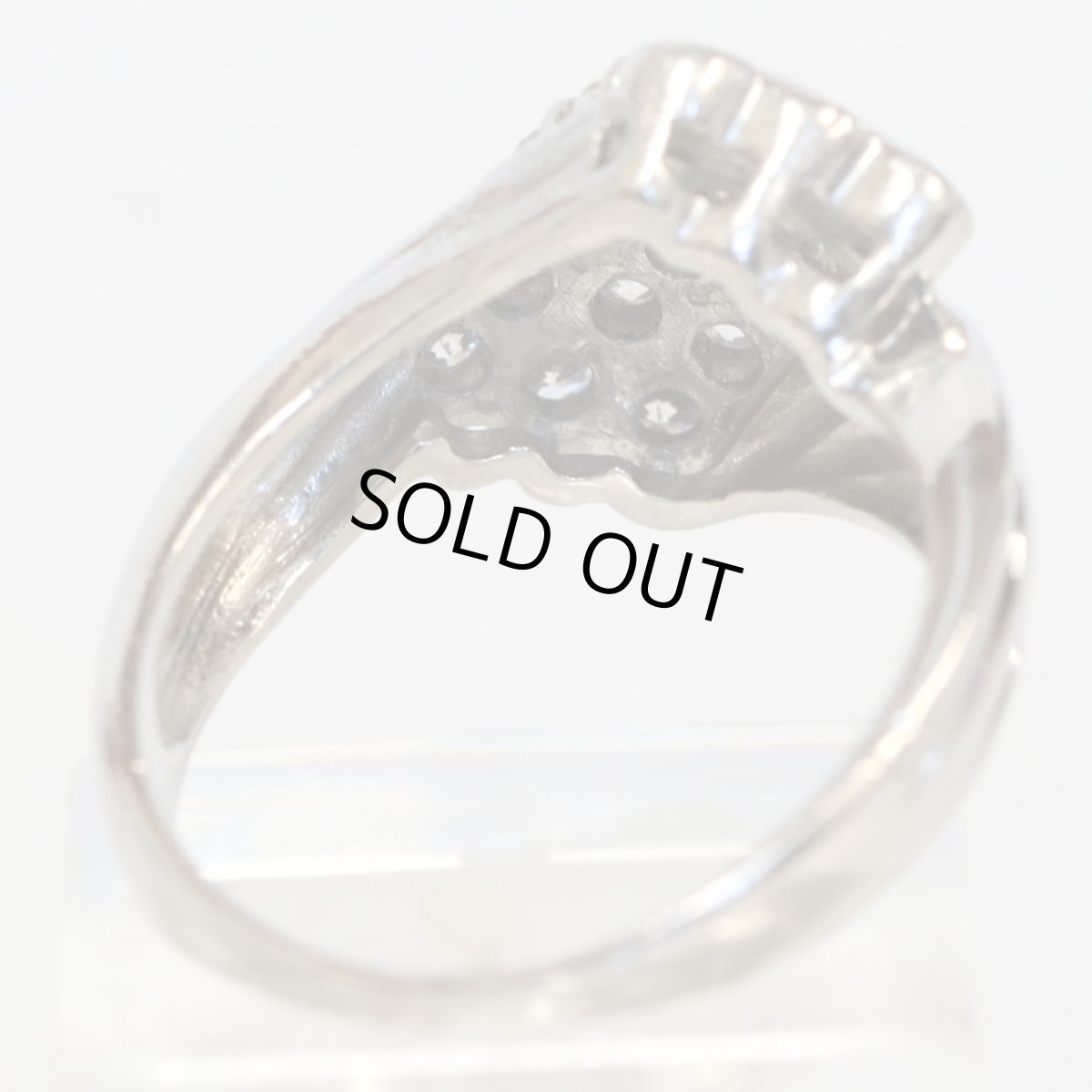 画像4: Pt900ダイヤモンドリング D1.03 8.6g #10 (4)