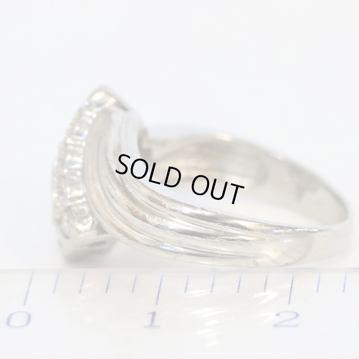 画像6: Pt900ダイヤモンドリング D1.03 8.6g #10 (6)