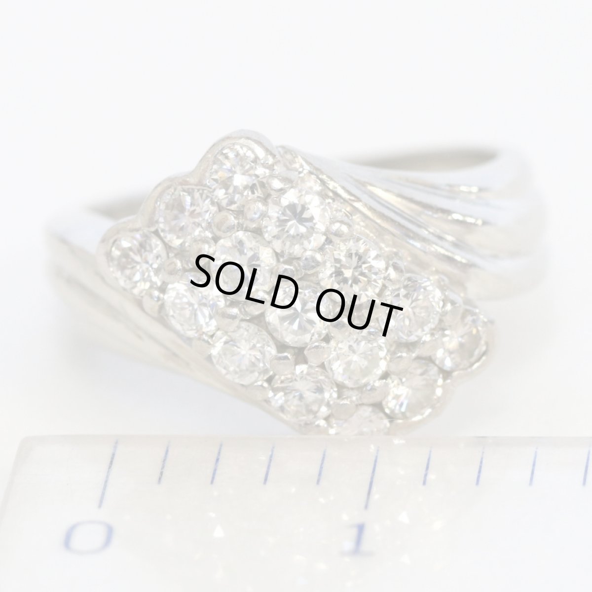 画像9: Pt900ダイヤモンドリング D1.03 8.6g #10 (9)