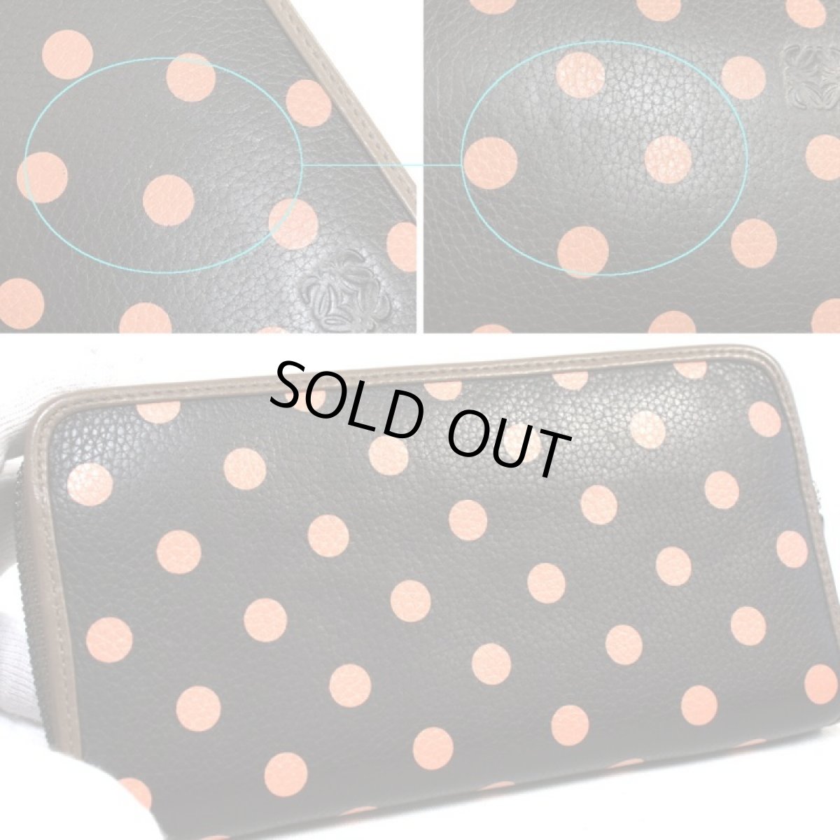 画像2: ロエベ クルス ラウンドファスナー長財布(131N34.F13) (2)