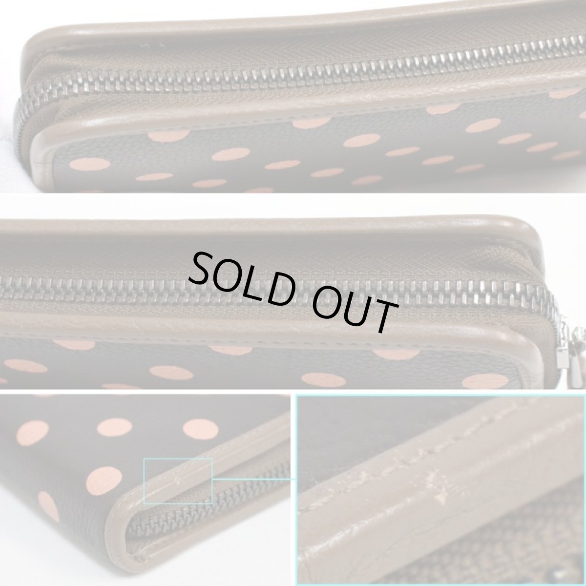 画像4: ロエベ クルス ラウンドファスナー長財布(131N34.F13) (4)