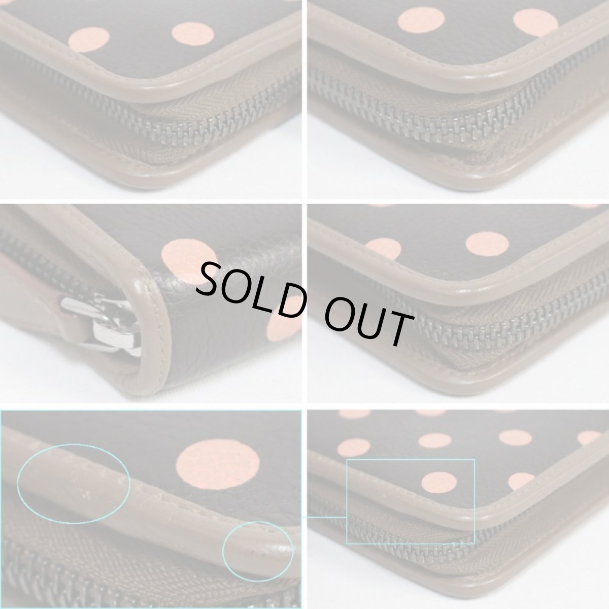 画像5: ロエベ クルス ラウンドファスナー長財布(131N34.F13) (5)