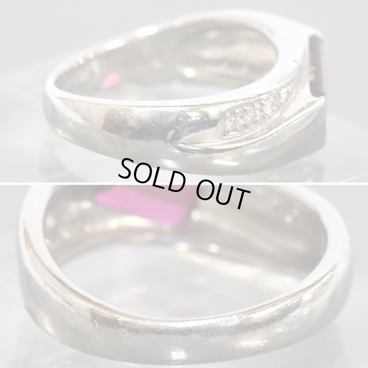 画像2: Pt900トルマリンリング T0.97 D0.06 #11 7.6g (2)