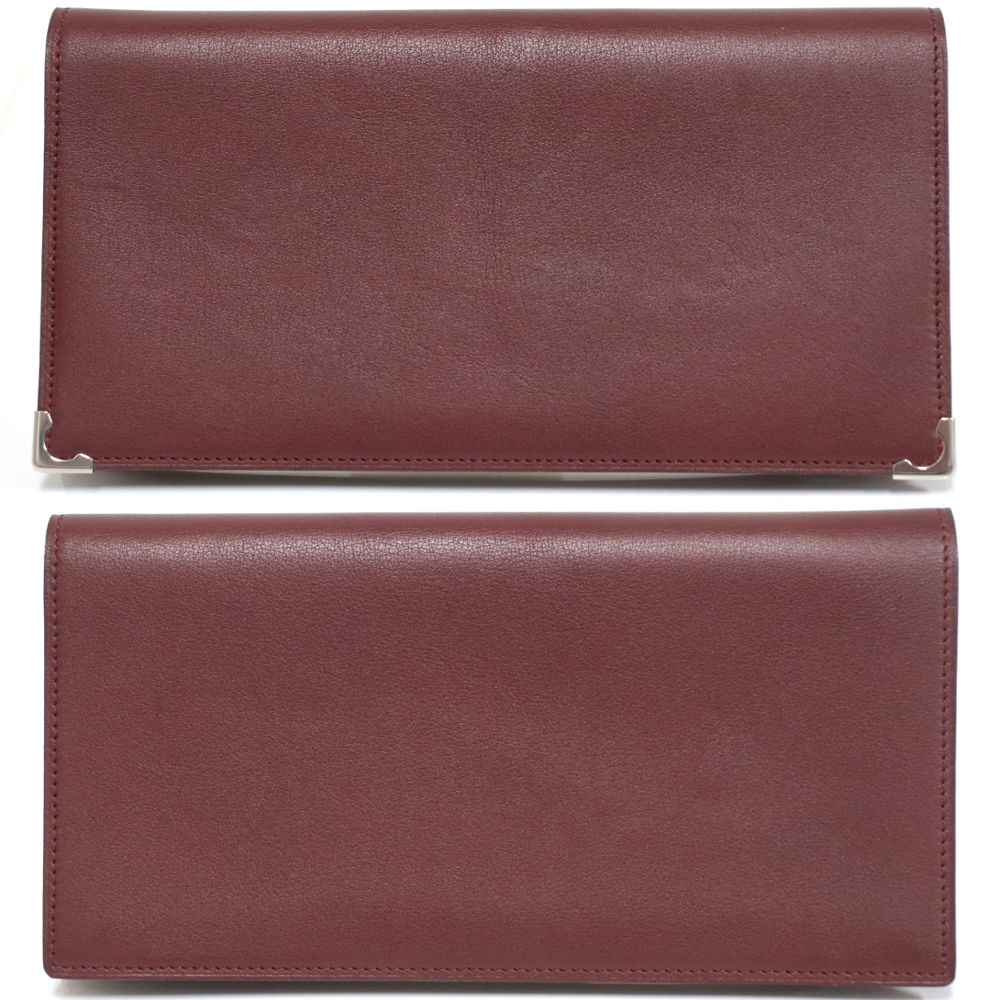 画像1: カルティエ マストライン 二つ折り長財布(L3000584) (1)