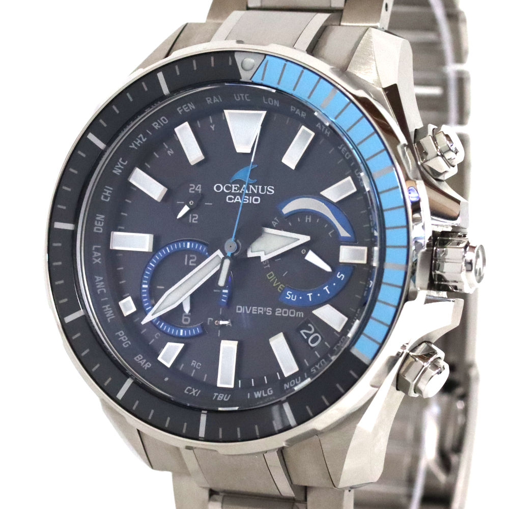 未使用 CASIO OCEANUS カシャロ OCW-P2000-1AJF