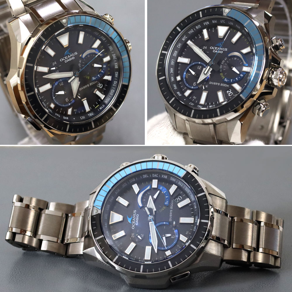 未使用 CASIO OCEANUS カシャロ OCW-P2000-1AJF