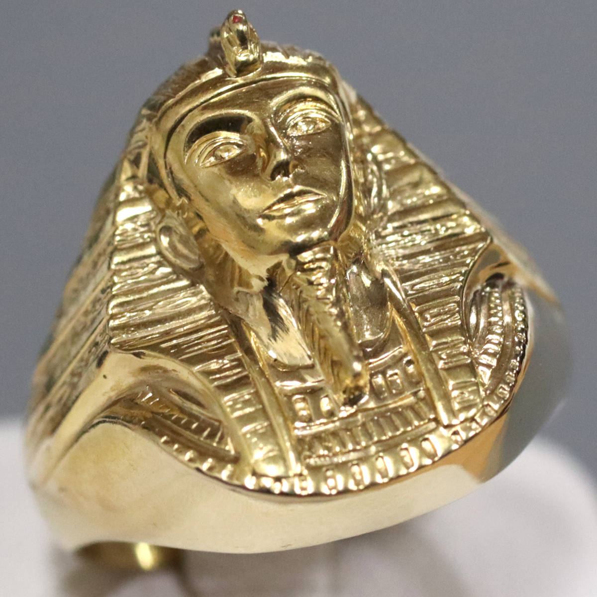 K18リング ファラオモチーフ 9.1g #19.5