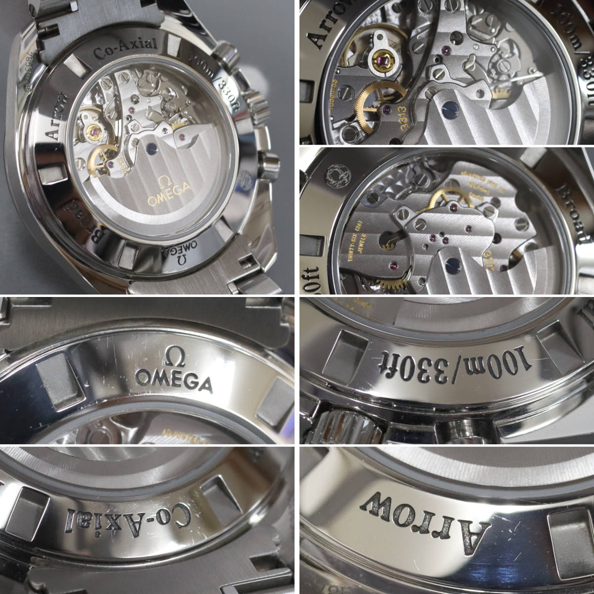 画像7: スピードマスター ブロードアロー コーアクシャル(321.10.44.50.01.001) (7)