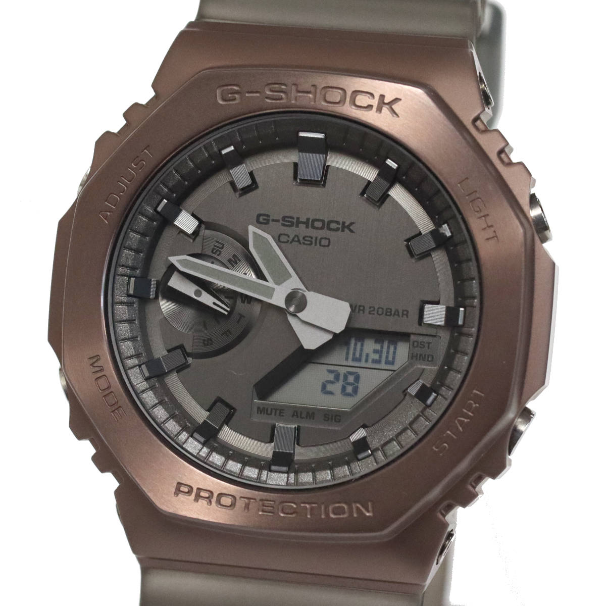 画像1: カシオ G-SHOCK MIDNIGHT FOGシリーズ(GM-2100MF-5AJF) (1)