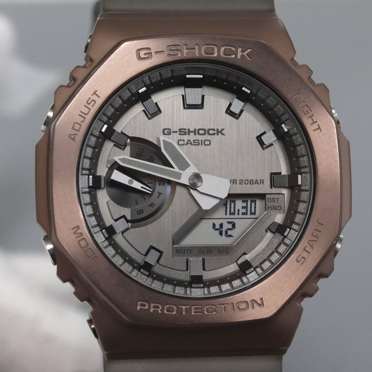 画像2: カシオ G-SHOCK MIDNIGHT FOGシリーズ(GM-2100MF-5AJF) (2)