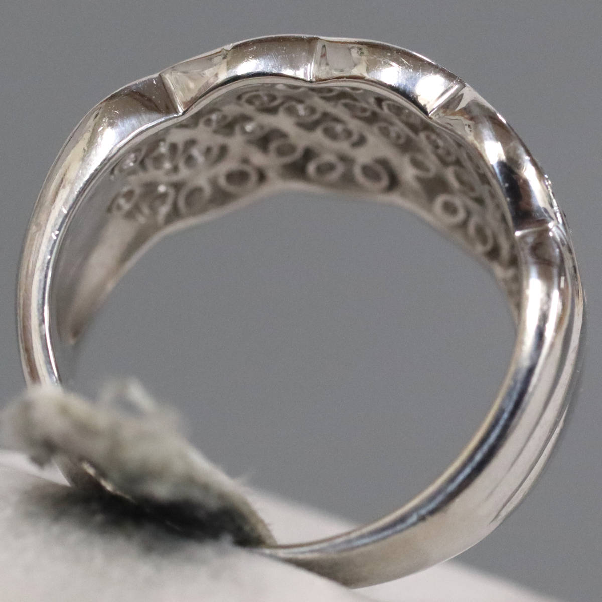 画像5: Pt900ダイヤモンドリング D1.00 10.8g #12.5 (5)